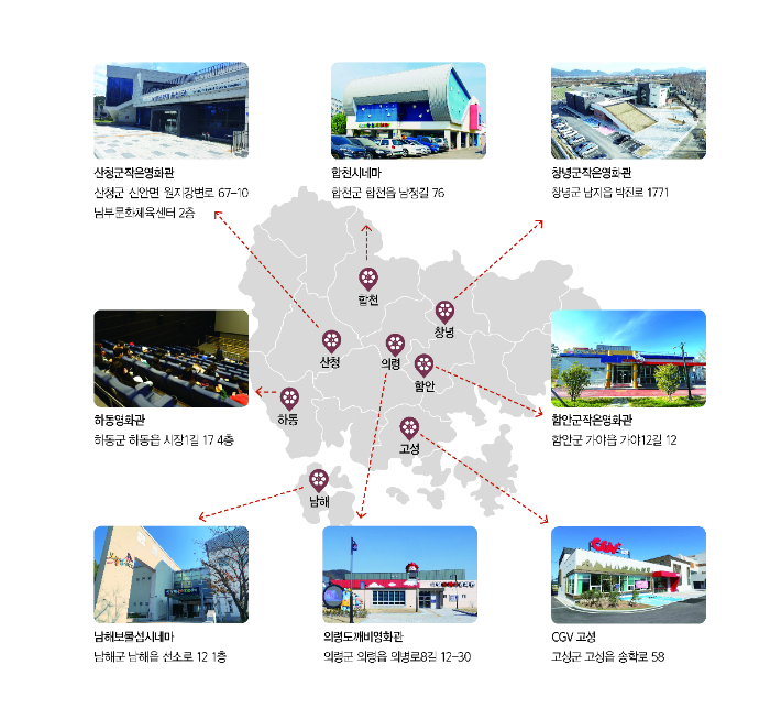 경남 작은 영화관. 경남도청 제공 