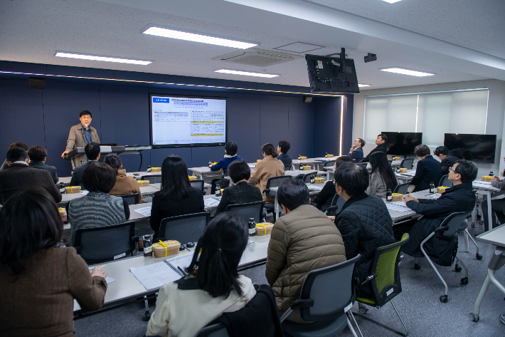 보건대는 22일 글로컬대학30 프로젝트 중 하나인 대구보건특화캠퍼스 구축사업 설명회를 가졌다. 보건대 제공