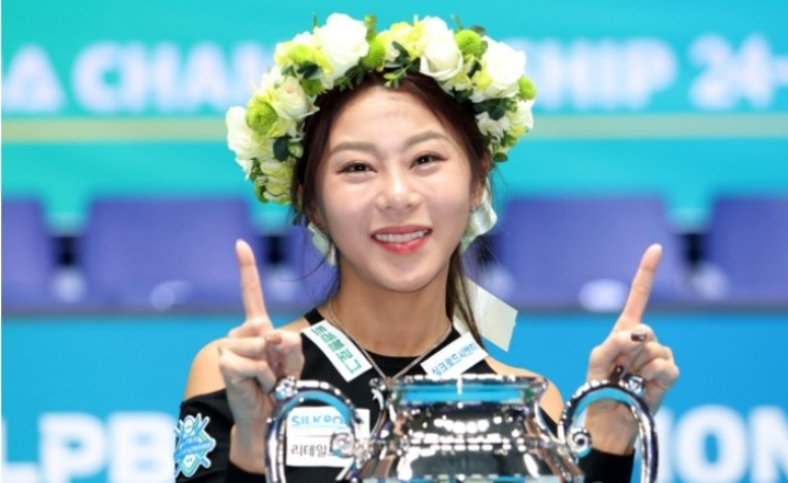프로당구 LPBA 5연속 우승에 도전하는 김가영. PBA 제공