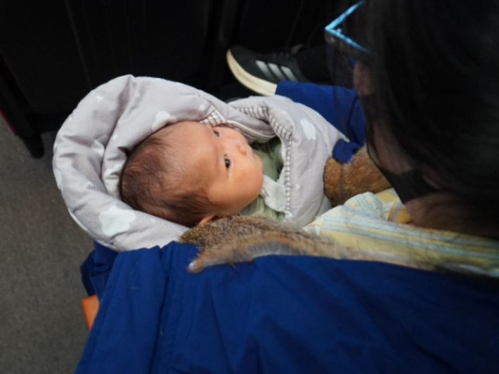 일신기독병원에서 30만 번째로 태어난 아이를 위한 축하 행사가 열렸다. 일신기독병원 제공 