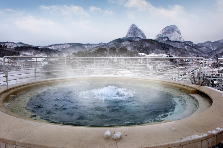 진안 홍삼스파. 전북도 제공