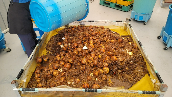 농업부산물 동애등에로 새활용. 경남도청 제공 