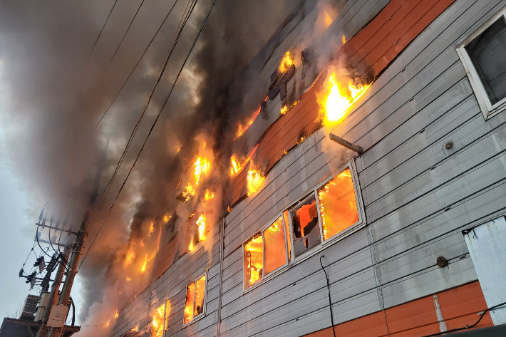경남소방본부 제공