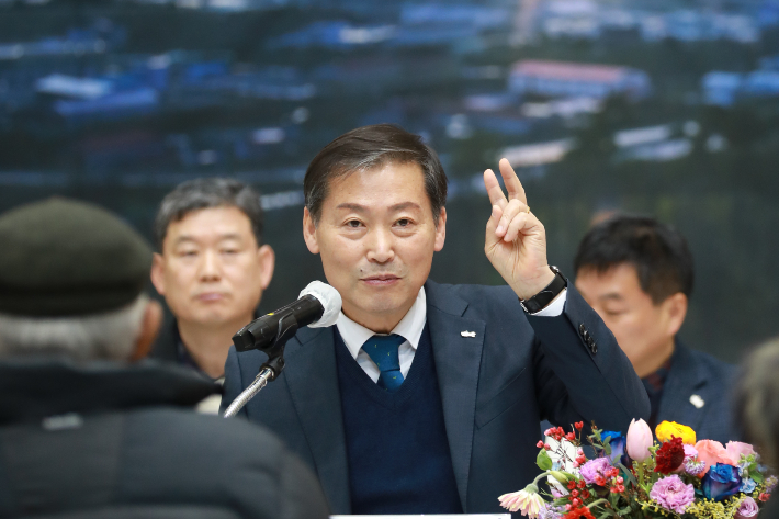 전춘성 진안군수. 진안군 제공