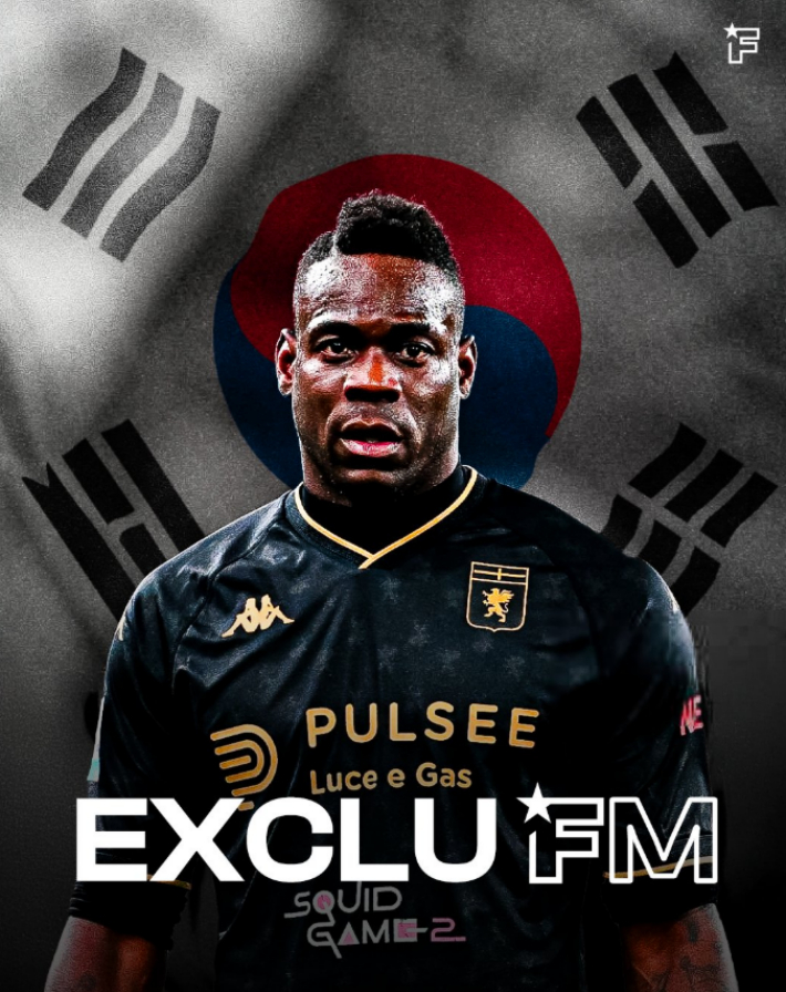 마리오 발로텔리. 풋메르카토 SNS