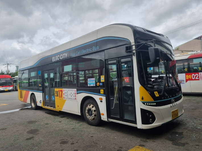 광주 시내버스. 광주광역시 제공