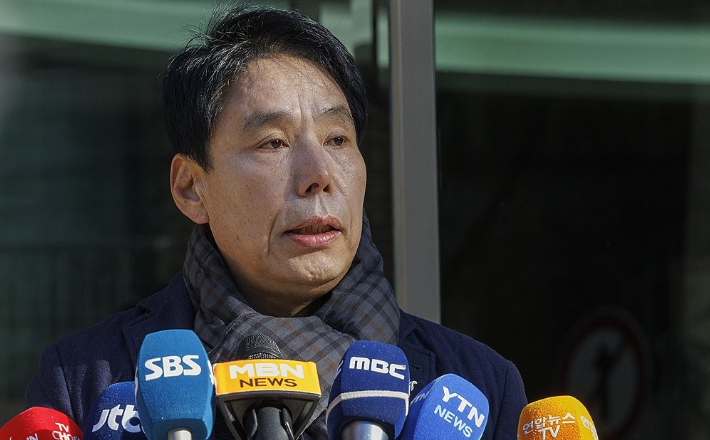 제55대 대한축구협회 회장선거에 출마한 신문선 명지대 기록정보과학전문대학원 스포츠기록분석학과 초빙교수. 연합뉴스