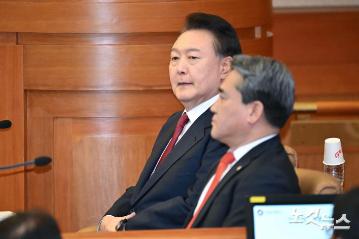 윤석열 대통령 탄핵심판 5차 변론 출석
