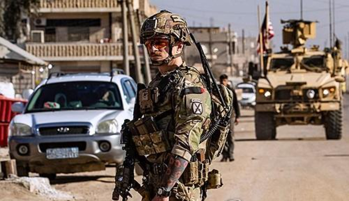 시리아 주둔 중인 미군. 연합뉴스