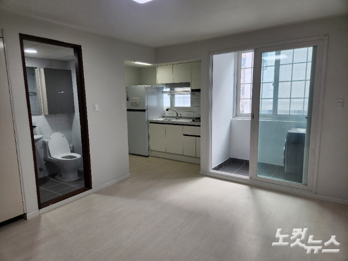 전주시 청년만원임대주택 내부. 최명국 기자