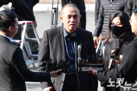 김건희 여사 공천 개입 의혹의 핵심 인물인 명태균 씨. 창원=류영주 기자