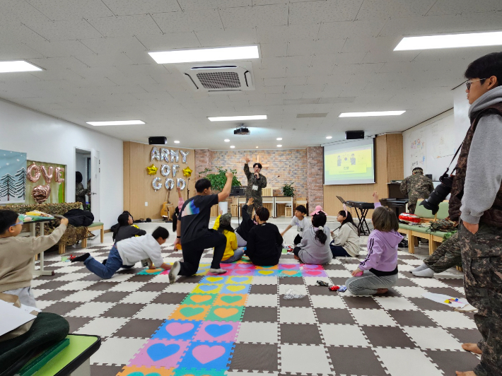 혼디모다정 캠프 모습. 김미경 목사 제공. 