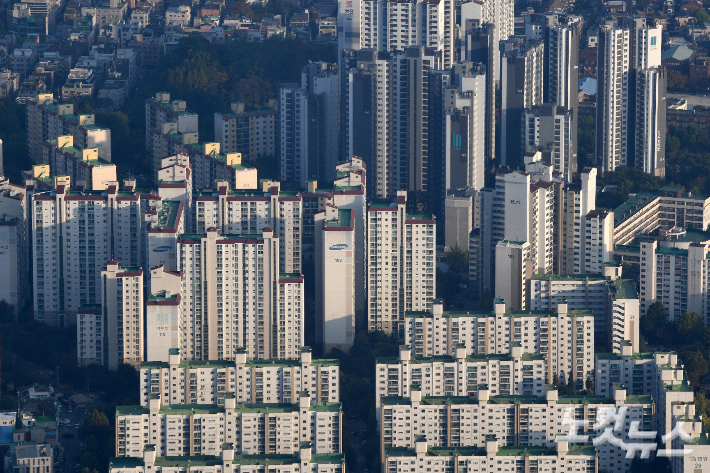서울 시내 아파트의 모습. 박종민 기자