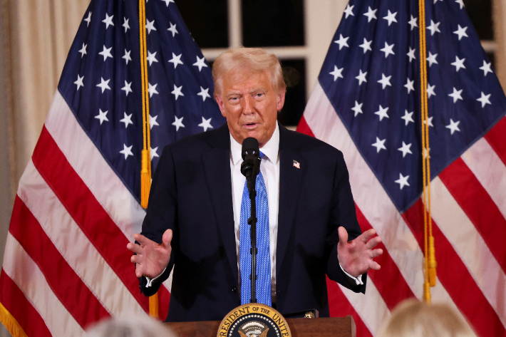트럼프 미국 대통령. 연합뉴스