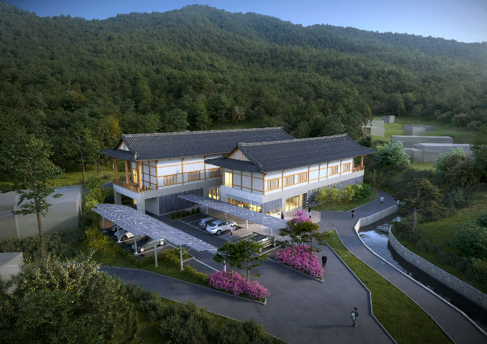 광주 광산구 월봉서원 체험복합관 조감도. 광주시 제공