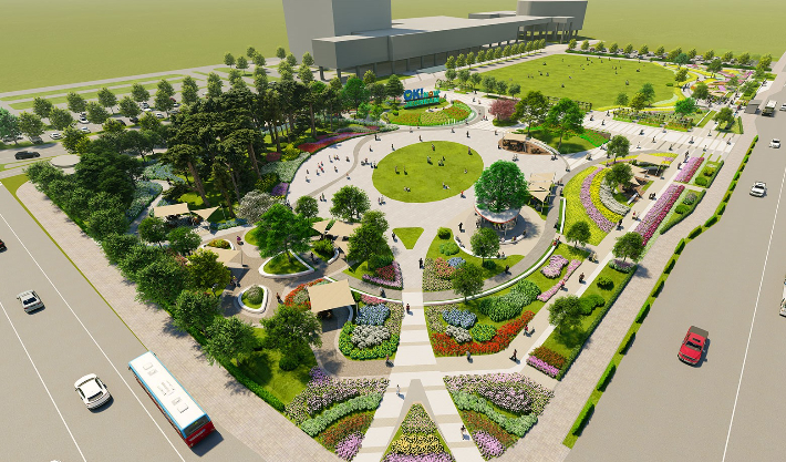 가칭 모두 누리공원 조성사업 조감도. 전남개발공사 제공