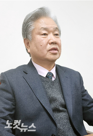 학교법인 제 31대 이사장에 선출된 말씀교회 이상일 목사. 이강현 기자