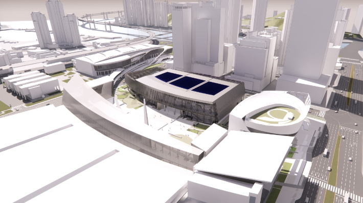 벡스코 제3전시장 조감도. 벡스코 제공 