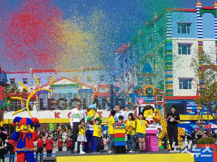 2022년 5월 5일 춘천 레고랜드 개장식. 박정민 기자 