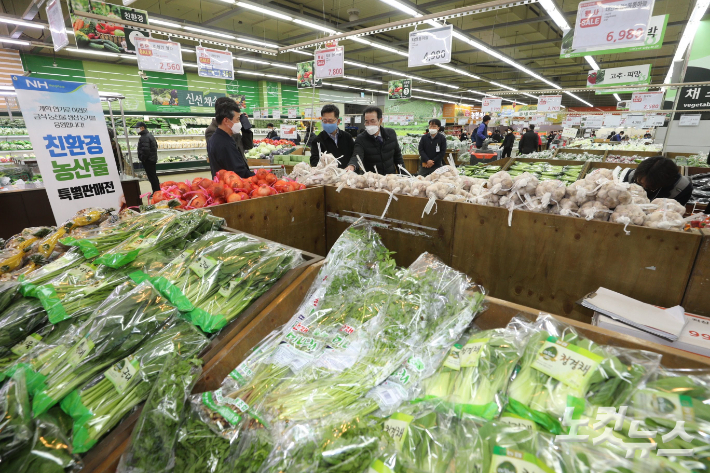 친환경농산물. 자료사진