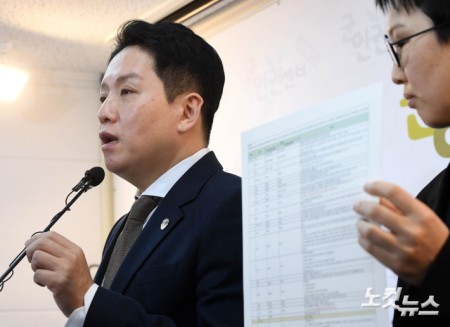 발언하는 군인권센터 임태훈 소장