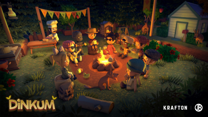 크래프톤, '딩컴' 글로벌 퍼블리싱 계약 체결. 크래프톤 제공