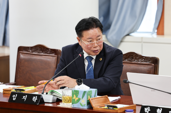 전라남도의회 임지락 의원(더불어민주당·화순1). 전남도의회 제공