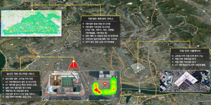 디지털 트윈 서비스. 고양시 제공