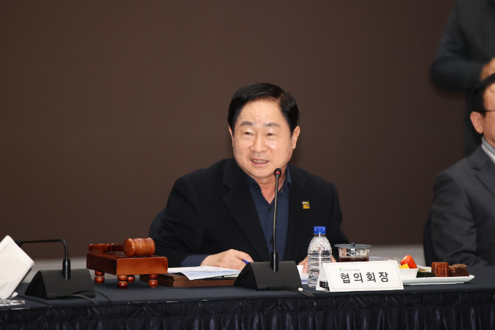 경기도시장군수협의회 회장인 주광덕 남양주시장. 남양주시 제공