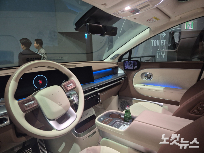 아이오닉9 실내. 정석호 기자