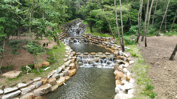 사방사업. 경남도청 제공 