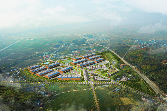 익산시가 기회발전특구 추가 지정을 추진하는 함열농공단지 조감도. 익산시 제공 