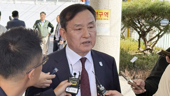 이병노 담양군수 항소심 당선무효형. 연합뉴스