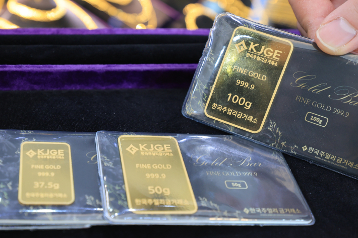 금값 고공행진. 연합뉴스