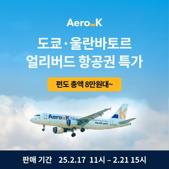 에어로케이항공 제공