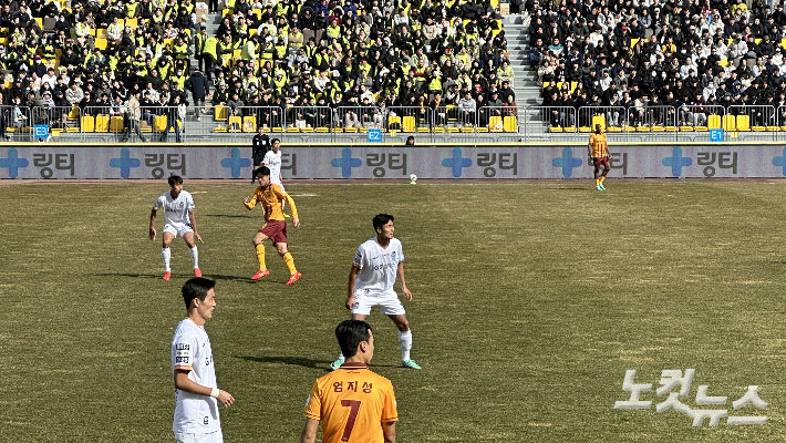지난 2024년 3월 2일 광주축구전용구장에서 열린 광주FC와 FC서울과의 K리그1 2024 개막전. 김한영 기자 