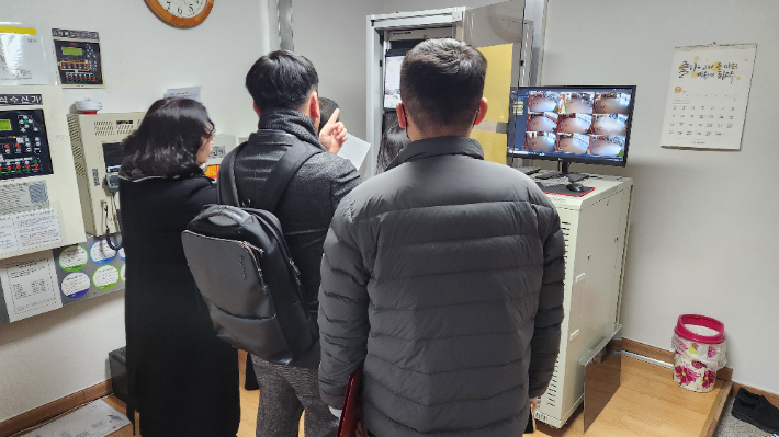 늘봄학교 합동 안전 점검. 충남교육청 제공