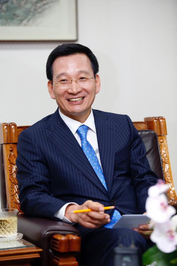 김상열 회장. KLPGA 제공