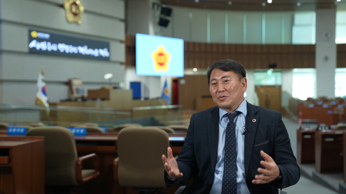 경기도의회 명재성 의원(더불어민주당, 고양5). 박철웅 PD