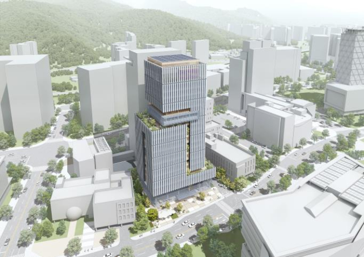 게임융복합스페이스 조감도. 부산시 제공