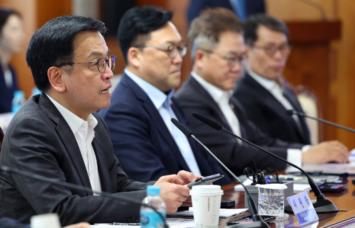 발언하는 최상목 대통령 권한대행 부총리 겸 기획재정부 장관. 연합뉴스