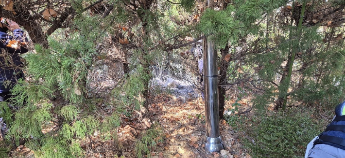 울산 모 대학 화재 현장. 연합뉴스