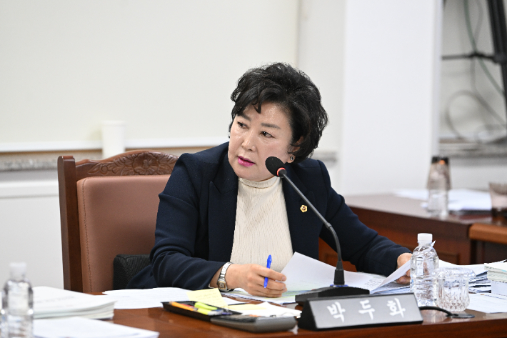 박두화 제주도의원. 제주도의회 제공