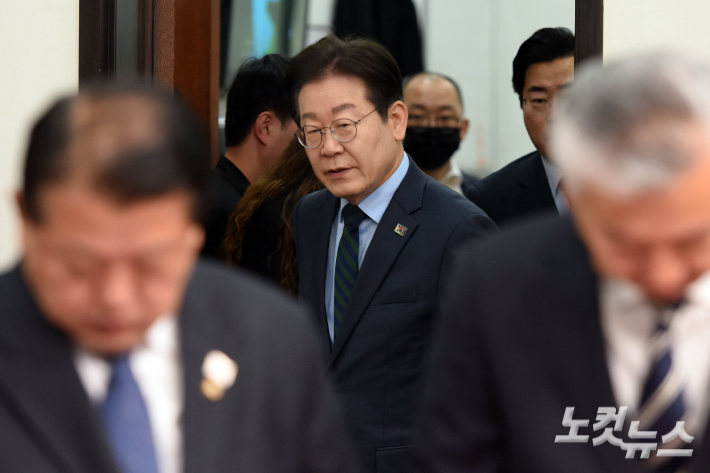 더불어민주당 이재명 대표. 윤창원 기자