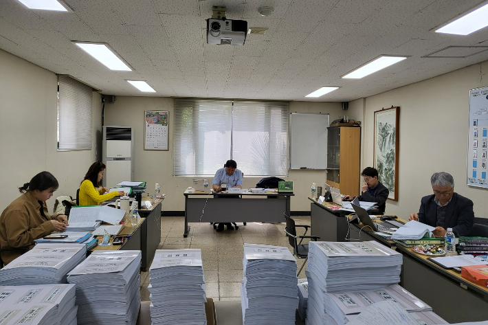 공동주택 감사 현장. 창원시 제공