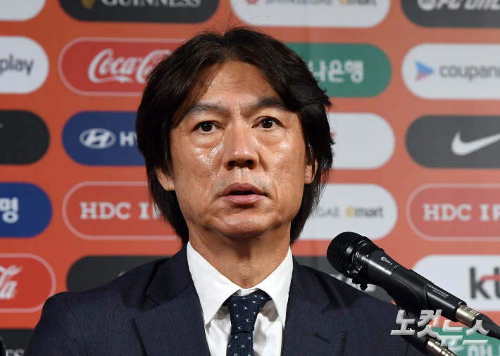 홍명보 축구 국가대표팀 감독. 황진환 기자