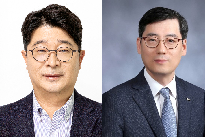 엄기천 사장, 정대형 기획지원본부장(왼쪽부터) 포스코퓨처엠 제공