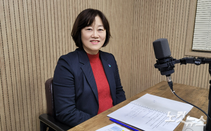 용미숙 충청북도 농식품유통과장. 충북CBS