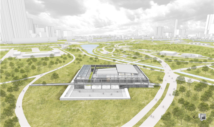 부산독립운동기념관 조감도.  부산시 제공