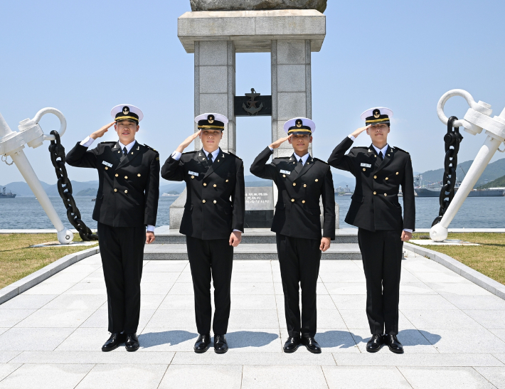 부산해군과학기술고 학생. 부산시교육청 제공